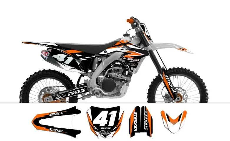 Kit déco Kit déco Suzuki RMZ250 2011-2017 STRICKER