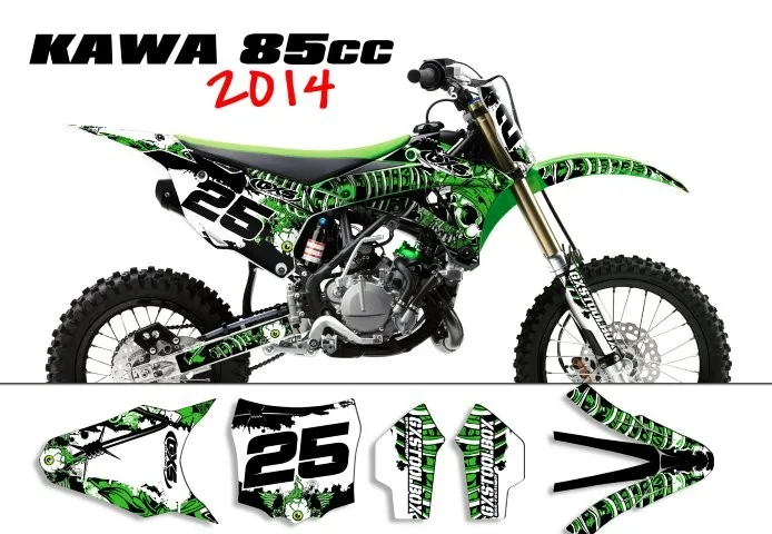 Kit déco Kit déco Kawasaki 85 KX 2014-2021 SURRENDER
