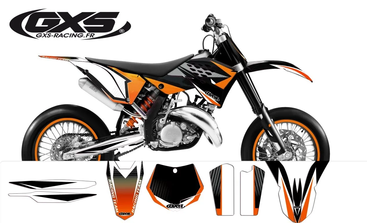 Kit déco KTM SX/SX-F 2008-2010 Racing