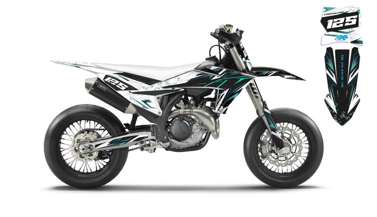 Kit déco Kit Déco KTM SX/SXF 2023-2024 Supermot Bubble