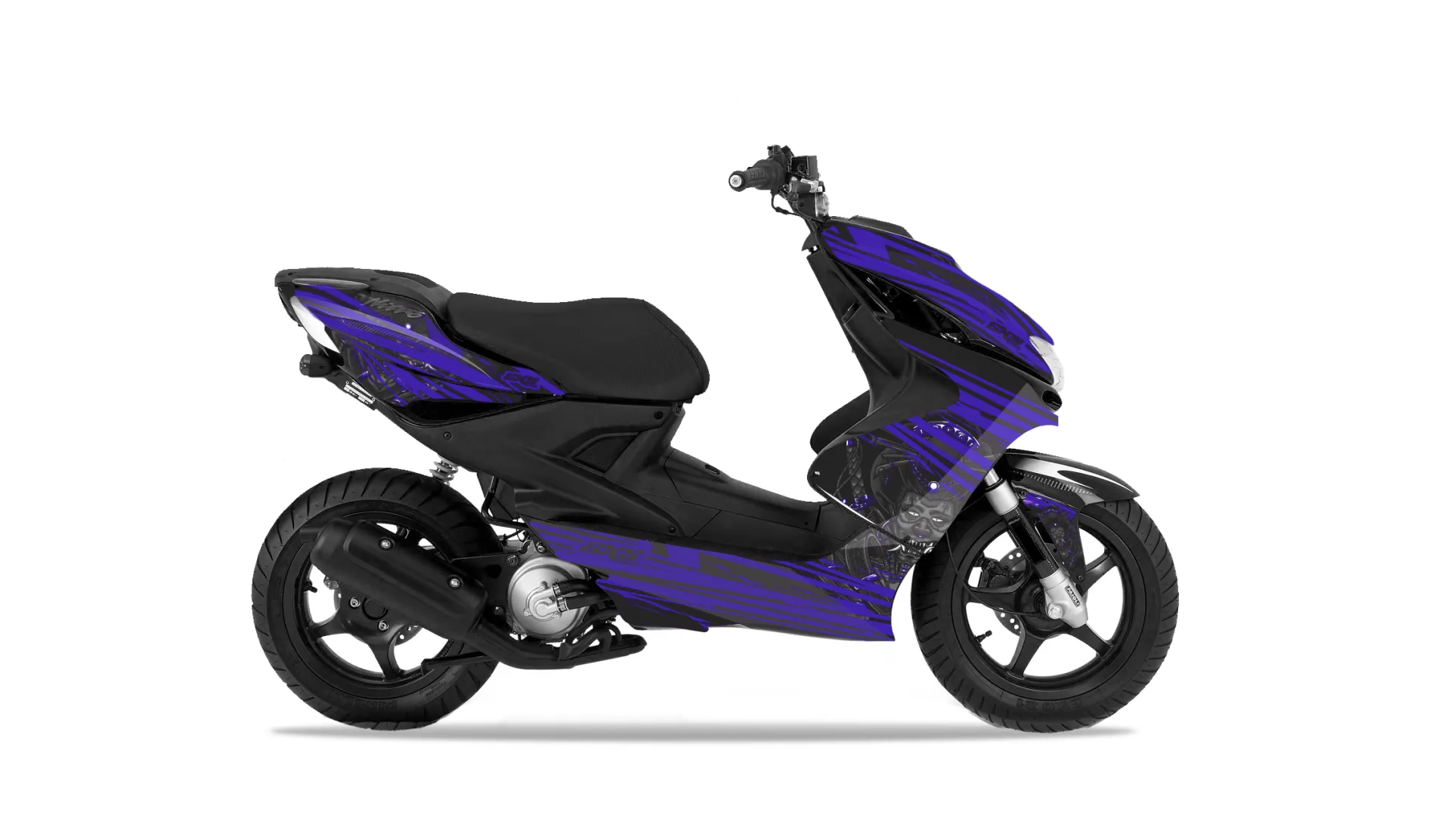 Kit déco Kit Déco MBK NITRO Av 2012 Samurai