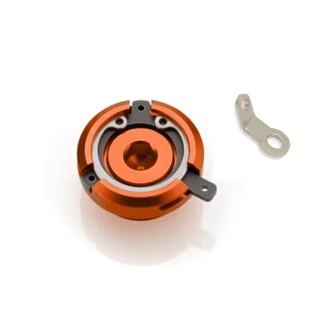Kit déco Bouchon carter d'huile CNC SECURE — Orange