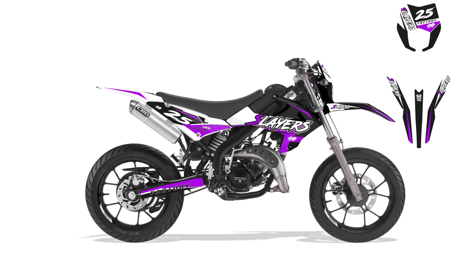 Kit déco Kit Déco Rieju MRT 2022-2024 SLAYERS