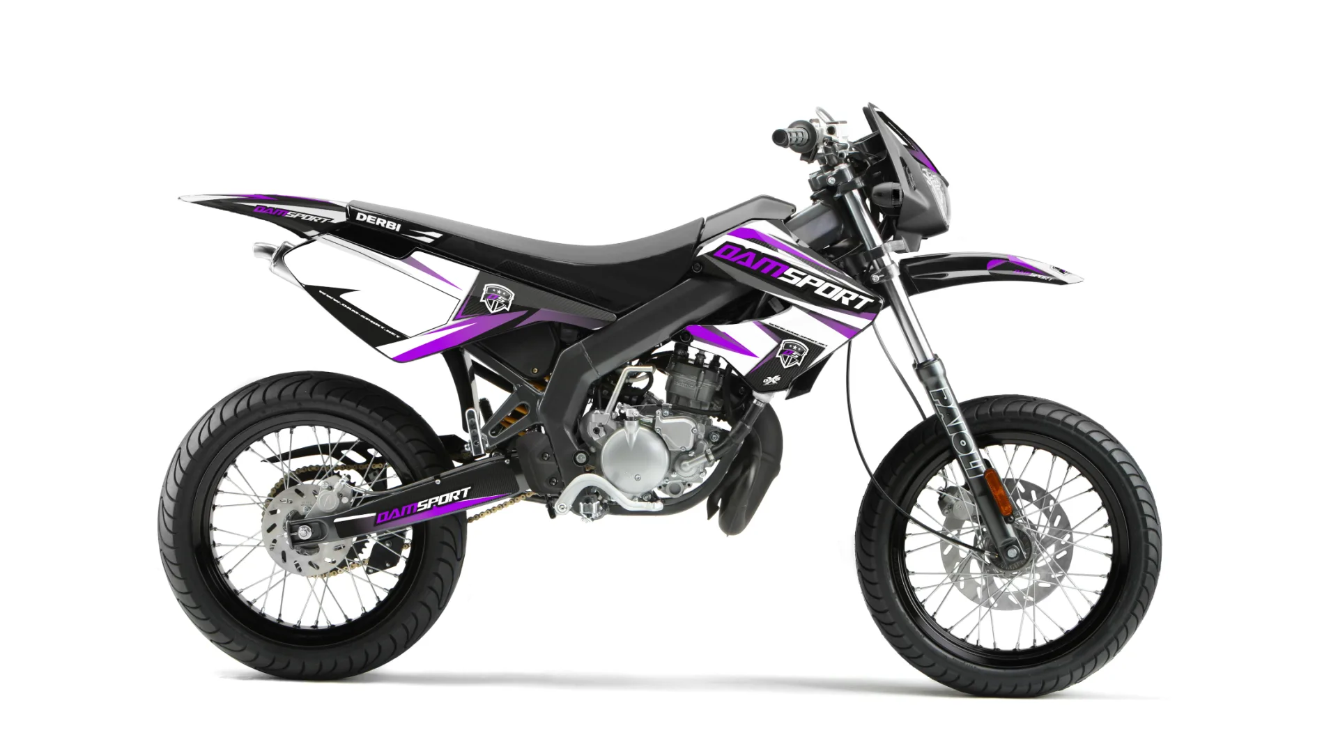 Kit déco DERBI Senda X-Treme 2005-2009 Dam-Sport V2