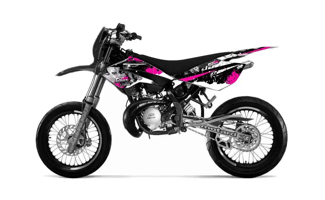 Kit déco Kit Déco beta RR 50-125 2006-2010 Pornseries V2 Magenta