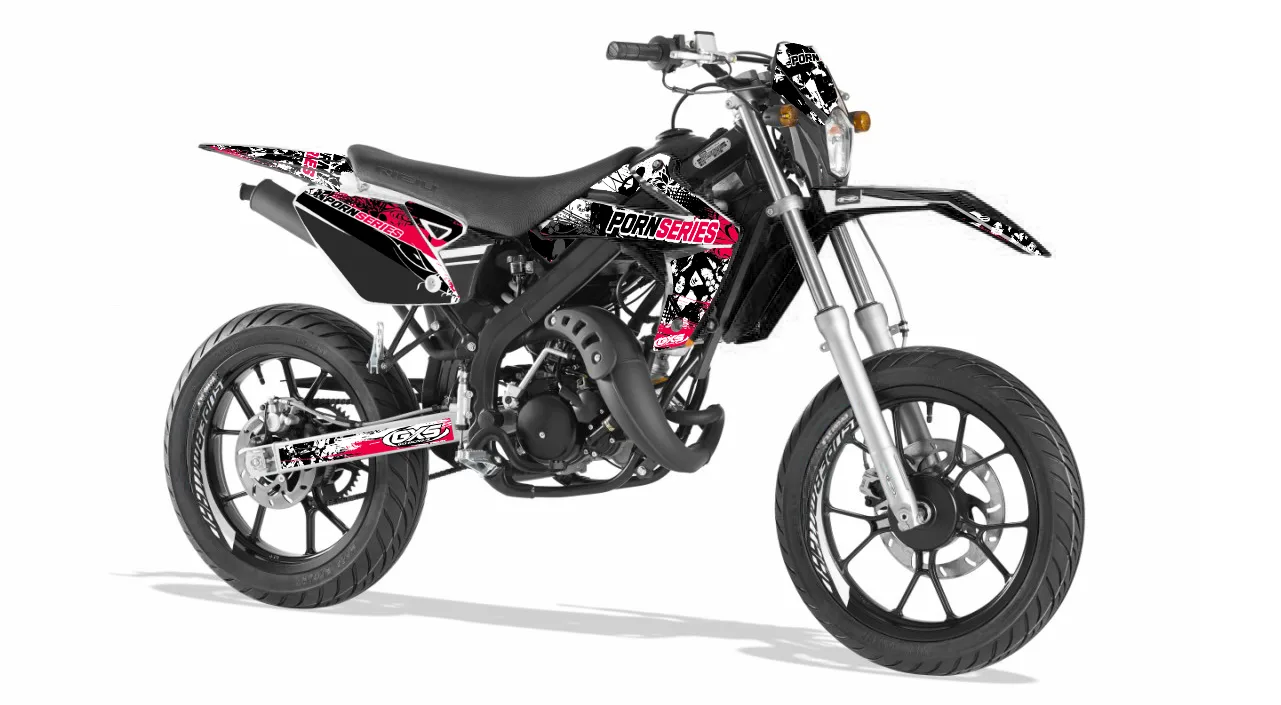 Kit déco kit Déco Rieju MRT PRO Pornseries V1 2009-2020