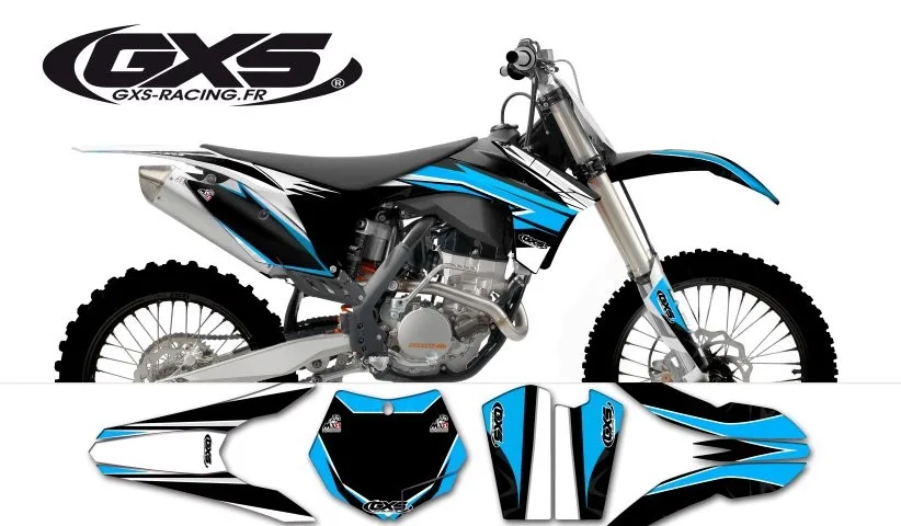 Kit déco KTM SX/SX-F 2012 Strip Edition
