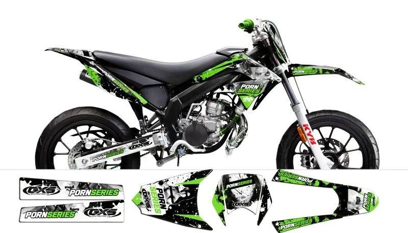Kit déco Kit Déco Derbi DRD X-Treme 11-17 GILERA PORNSERIES V2