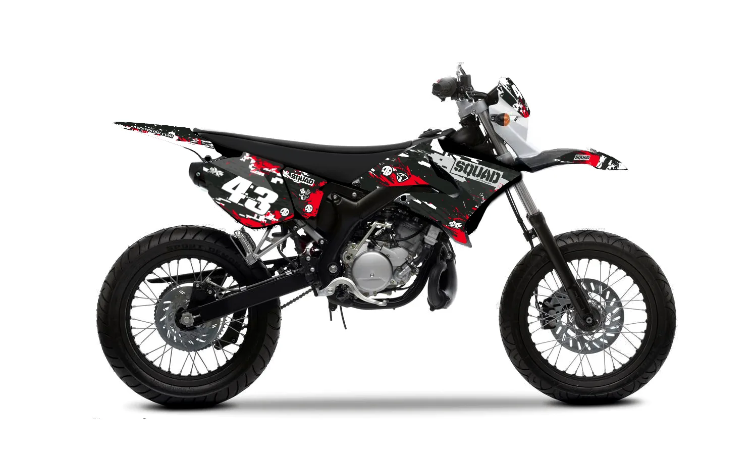 Kit déco Kit Déco Yamaha DT SQUAD Camo