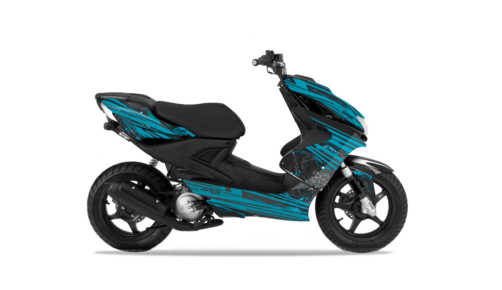 Kit déco Kit Déco MBK NITRO Av 2012 Samurai