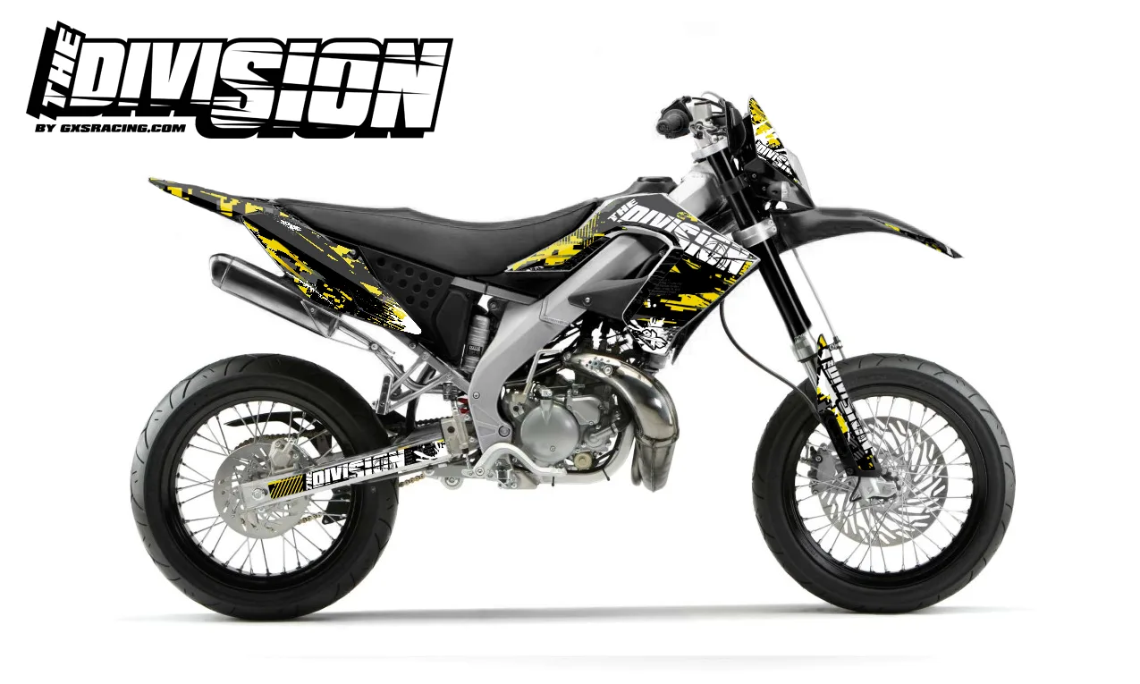 Kit déco Kit DÉCO DERBI DRD PRO 2006-2009 THE DIVISION