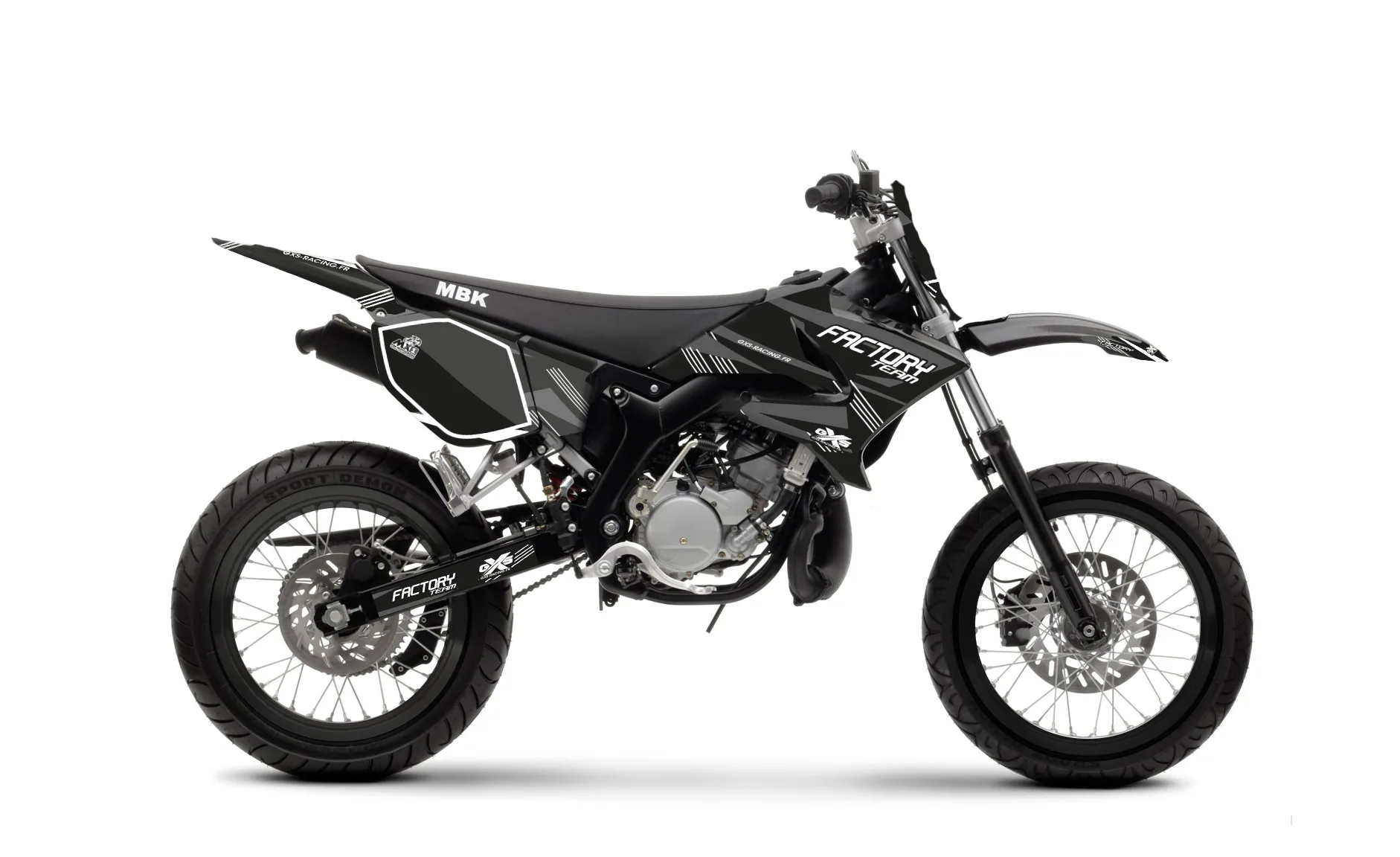 Kit déco Kit Déco YAMAHA DT50 04-18 FACTORY TEAM