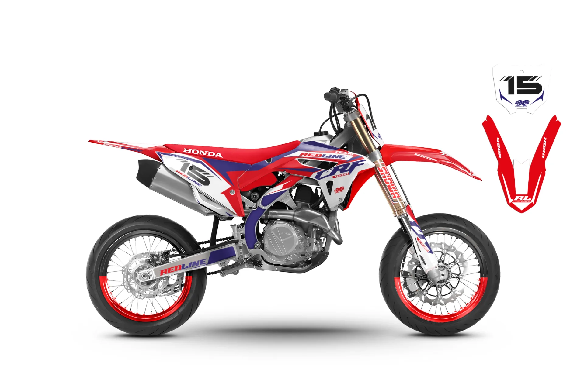 Kit déco Kit déco Honda 450 CRF 2021-2023 RedLine