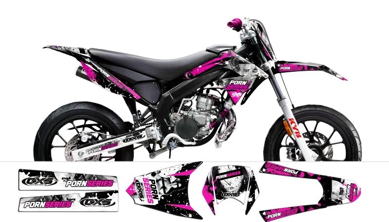 Kit déco Kit Déco Derbi DRD X-Treme 11-17 GILERA PORNSERIES V2