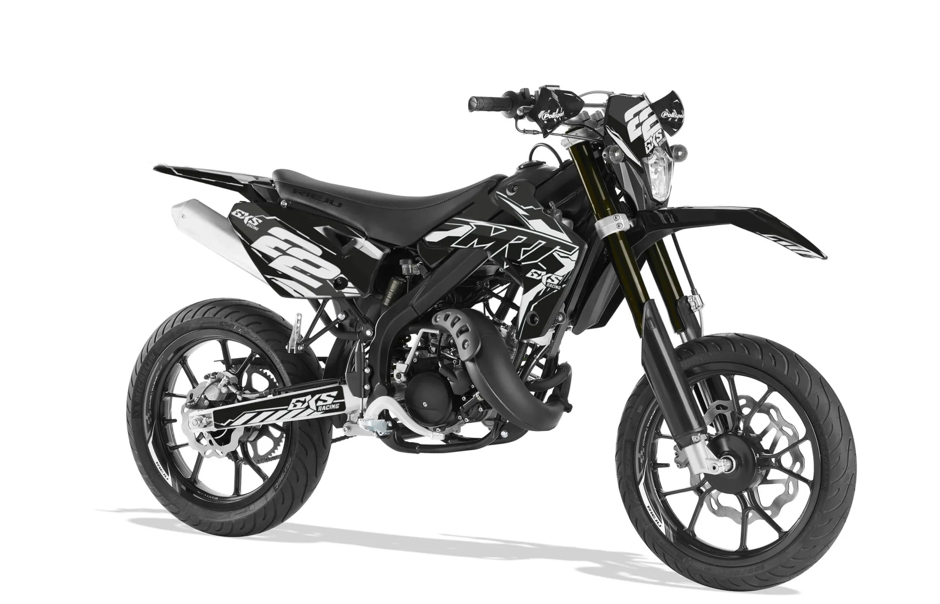 Kit Déco Rieju MRT PRO 2009-2020 BLACK TECH