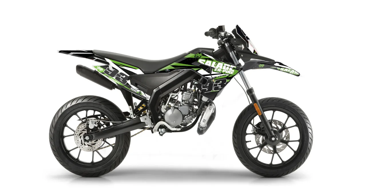 Kit déco Kit Déco DERBI DRD RACING 2019 SALADE APPROVED