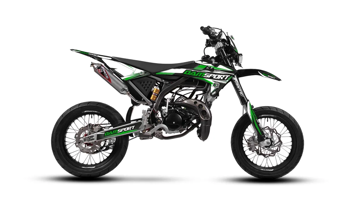Kit déco Fantic Motard Performance 50 125 2T 2018-2019 Dam-Sport V2