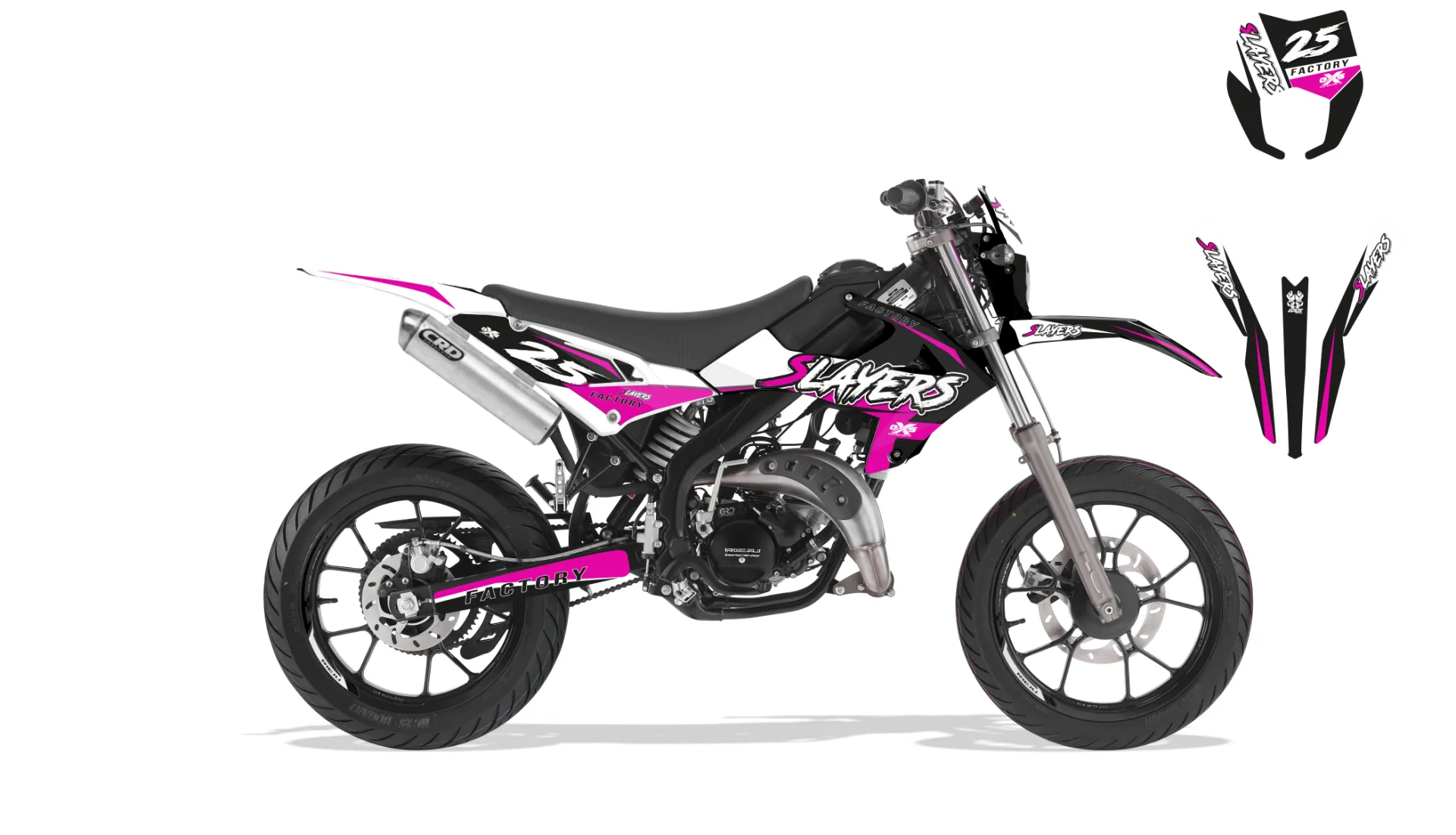 Kit déco Kit Déco Rieju MRT 2022-2024 SLAYERS