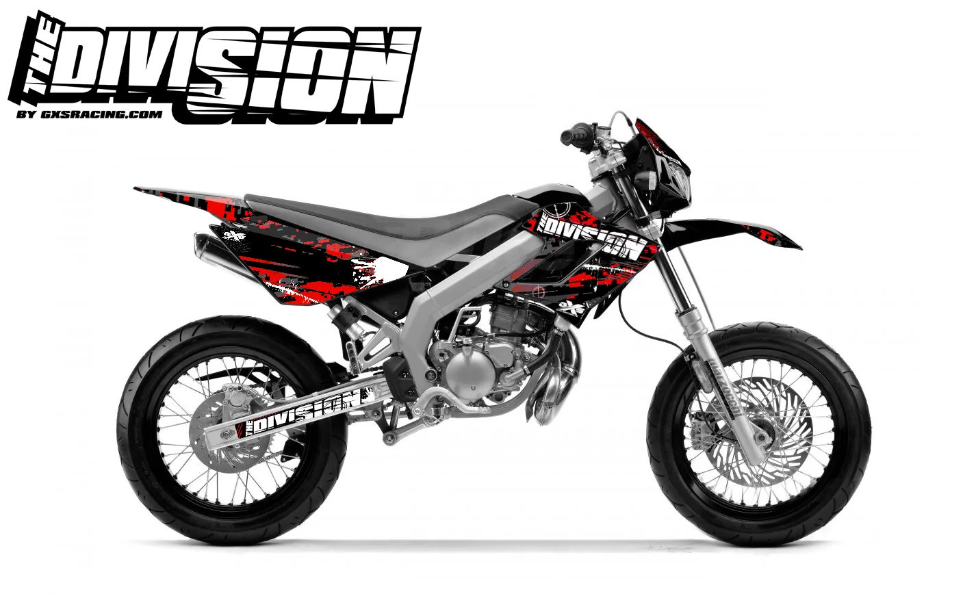 Kit déco Kit DÉCO DERBI DRD RACING 2004-2009 THE DIVISION