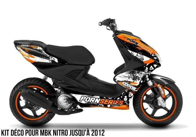 Kit déco Kit Déco MBK NITRO jusqu'à 2012 PORNSERIES v1