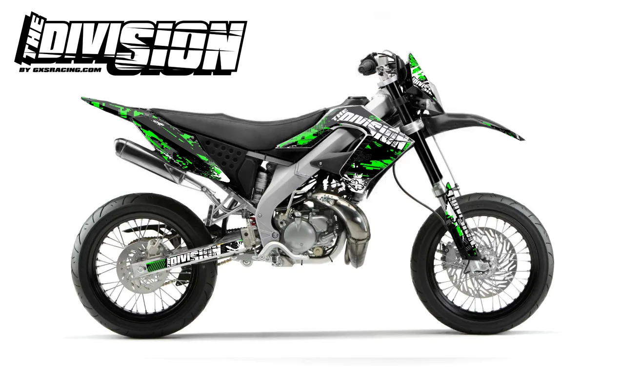 Kit déco Kit DÉCO DERBI DRD PRO 2006-2009 THE DIVISION