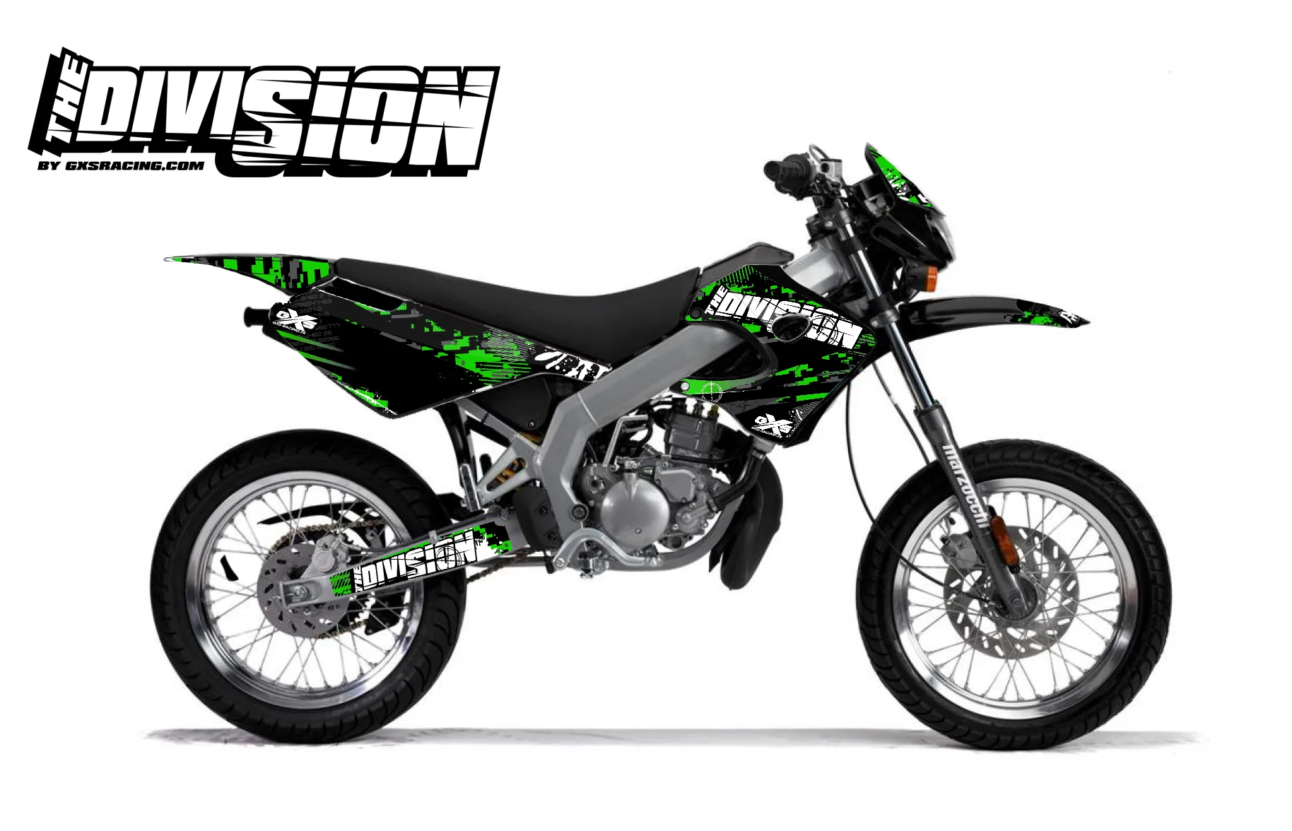 Kit déco Kit Déco Derbi X-RACE 03-07 THE DIVISION