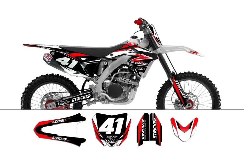 Kit déco Kit déco Suzuki RMZ250 2011-2017 STRICKER