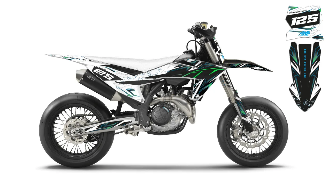 Kit déco Kit Déco KTM SX/SXF 2023-2024 Supermot Bubble
