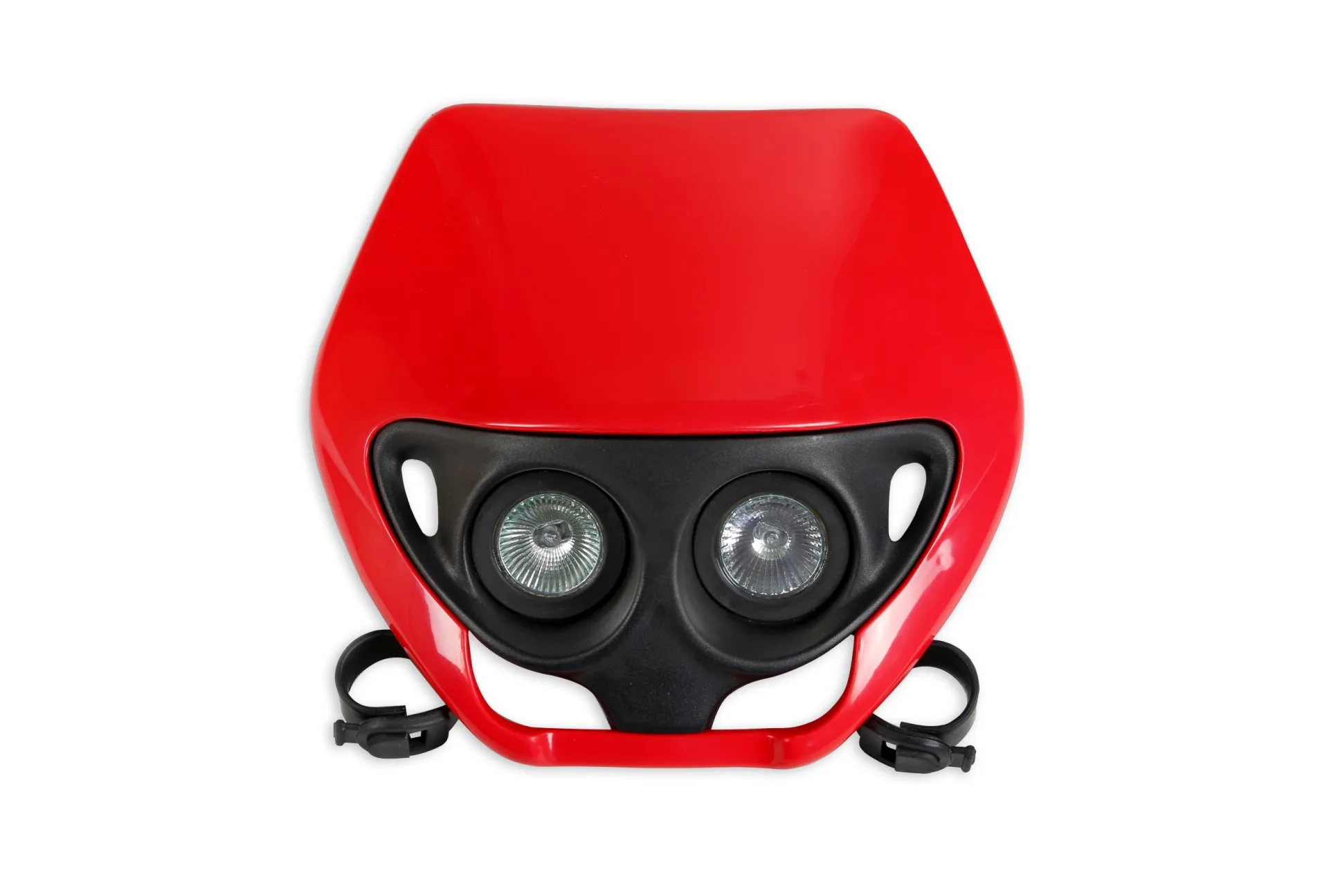 Kit déco Phare Twins halogène (double ampoules) 12V 35/W PF01688 — rouge