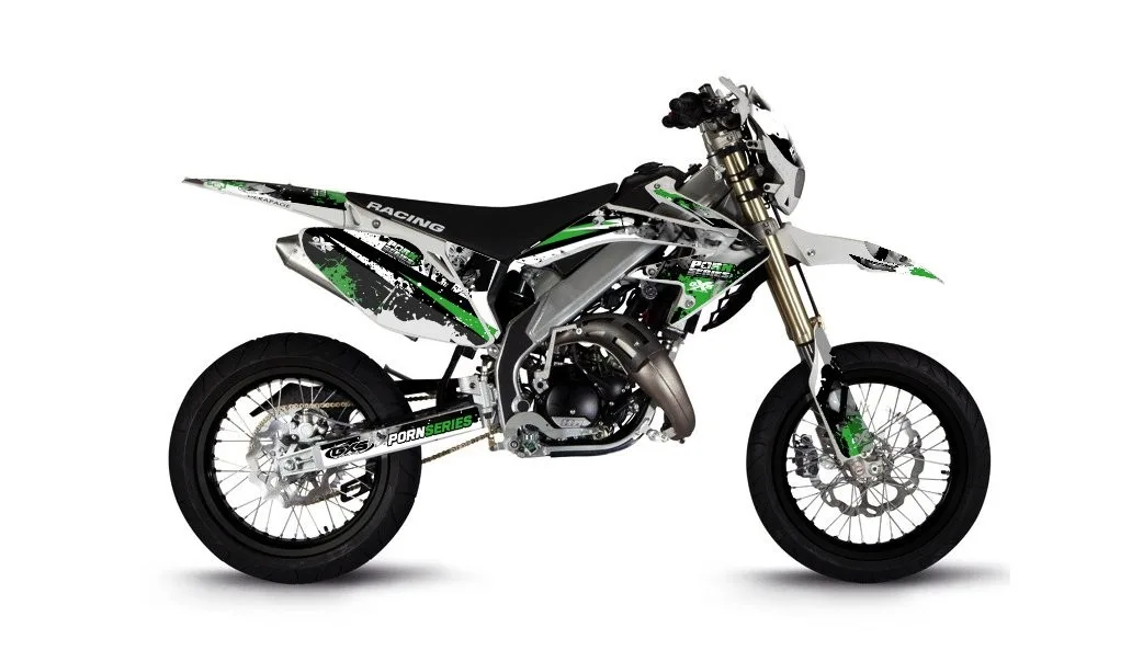 Kit déco Kit Déco HM 50cc 2007-2012 Pornseries V2 Vert