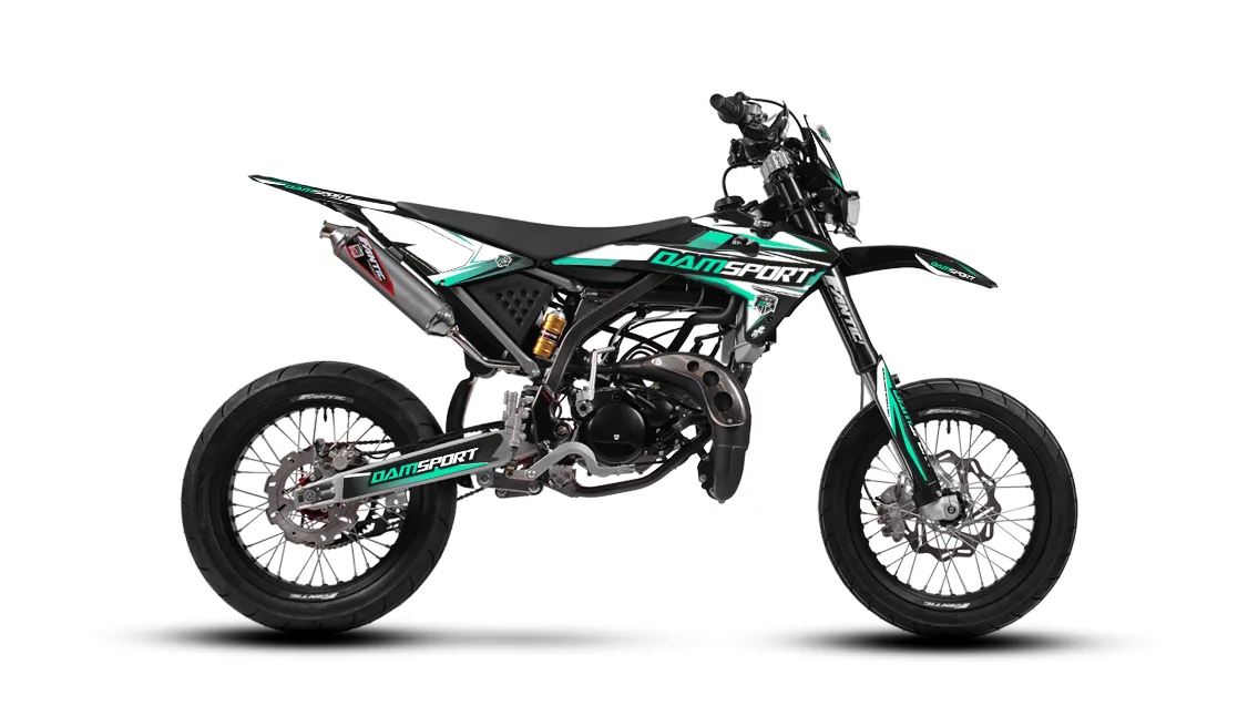 Kit déco Fantic Motard Performance 50 125 2T 2018-2019 Dam-Sport V2