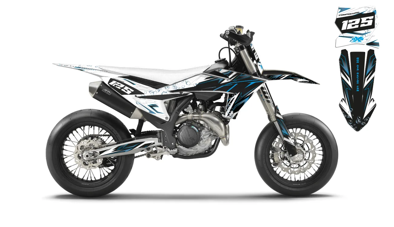Kit déco Kit Déco KTM SX/SXF 2023-2024 Supermot Bubble