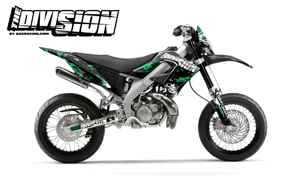 Kit déco Kit DÉCO DERBI DRD PRO 2006-2009 THE DIVISION