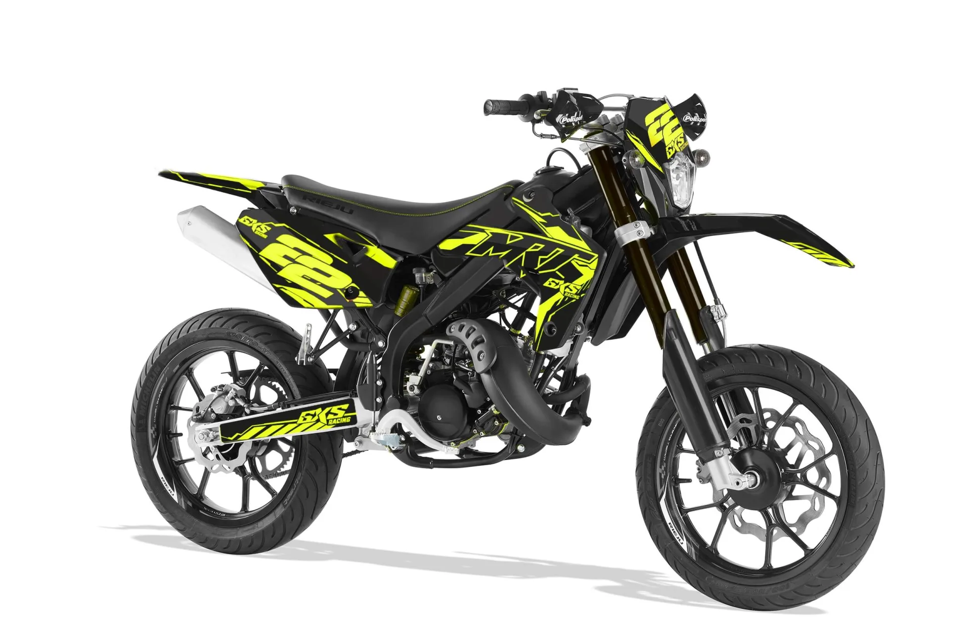 Kit Déco Rieju MRT PRO 2009-2020 BLACK TECH
