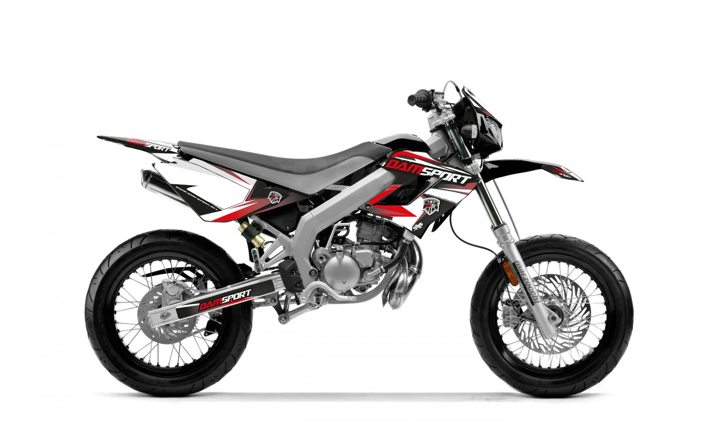 Kit déco DERBI DRD Racing sm 2004-2009 Dam-Sport V2