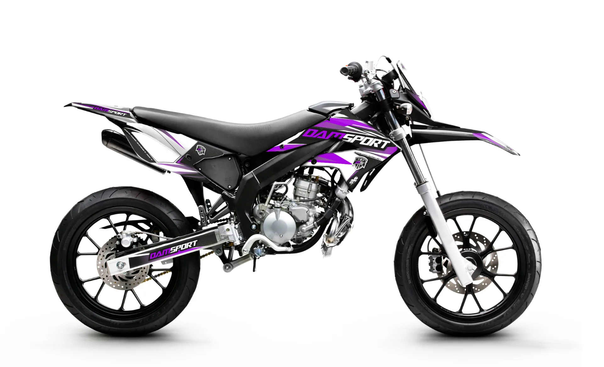 Kit déco DERBI DRD RACING 2011-2017 Dam-Sport V2