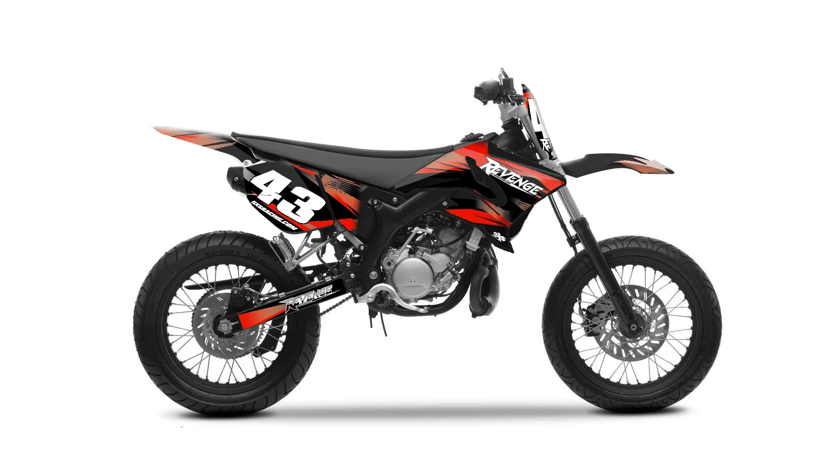 Kit déco Kit Déco YAMAHA DT50 Revenge 04-18