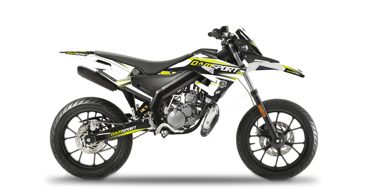 Kit déco DERBI Senda X-Treme 50 SM 2019 Dam-Sport V2