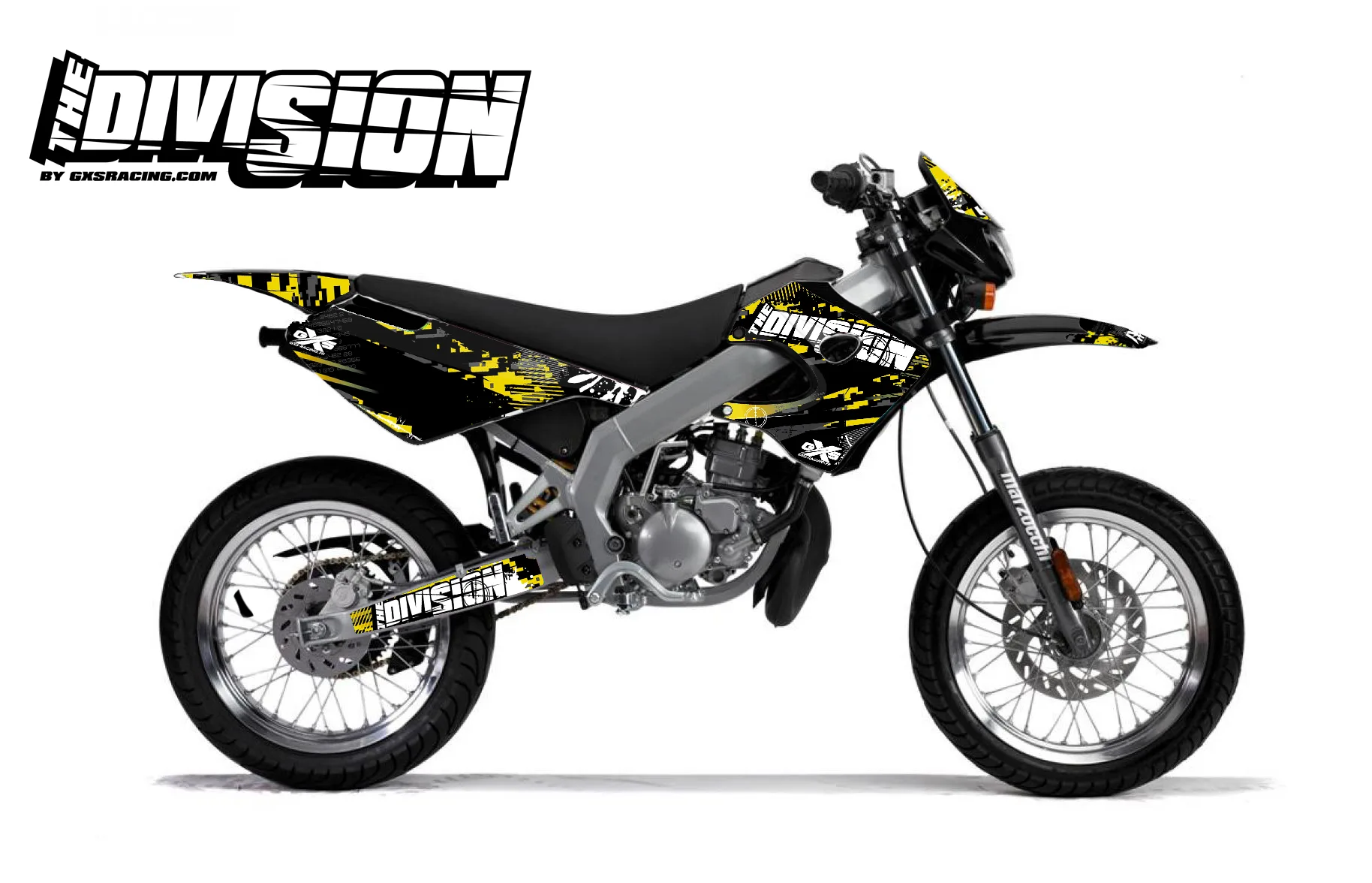 Kit déco Kit Déco Derbi X-RACE 03-07 THE DIVISION