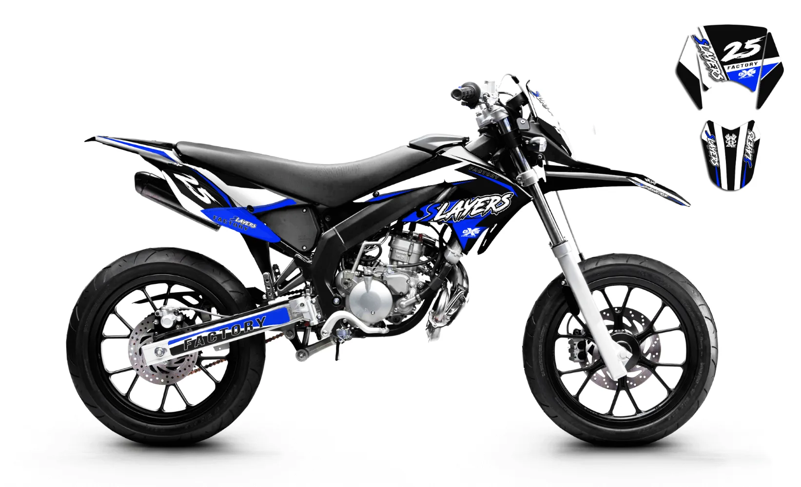 Kit déco Kit Déco Derbi DRD X-Treme 2011-2018 SLAYERS