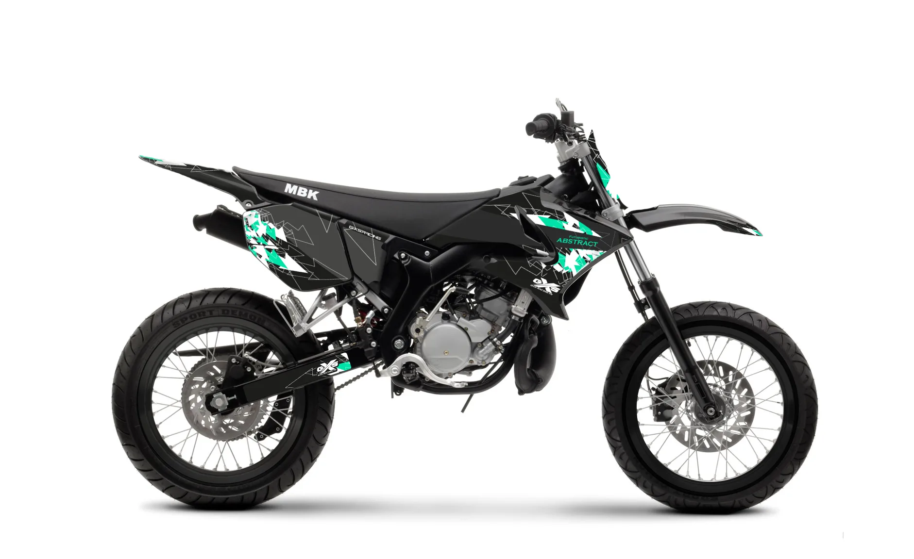 Kit déco Kit Déco YAMAHA DT50 04-18 ABSTRACT