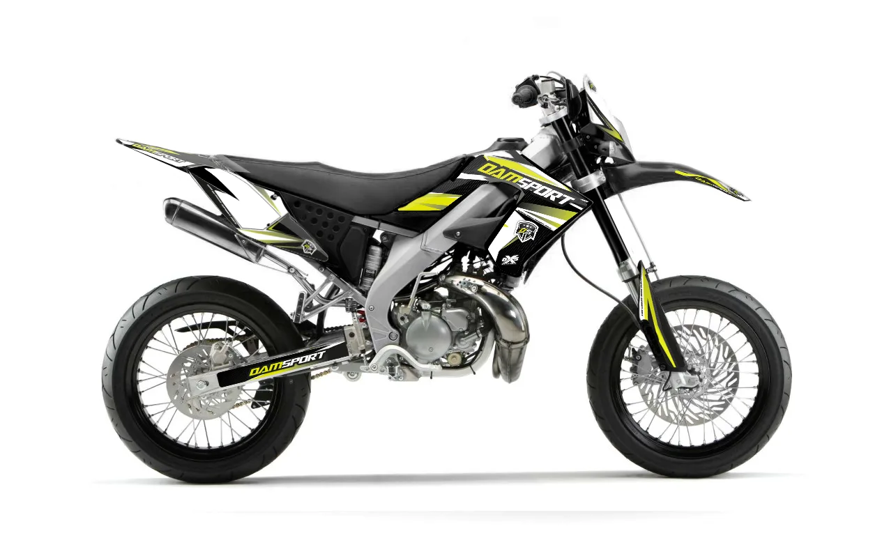 Kit déco DERBI DRD PRO 2006-2009 Dam-Sport V2