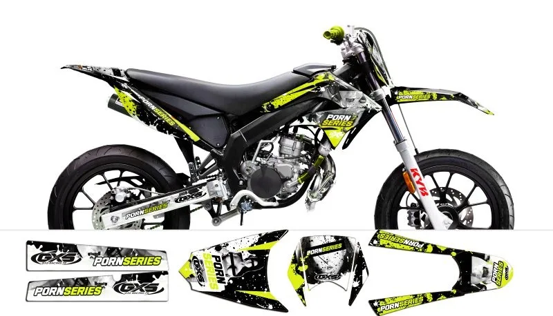 Kit déco Kit Déco Derbi DRD X-Treme 11-17 GILERA PORNSERIES V2