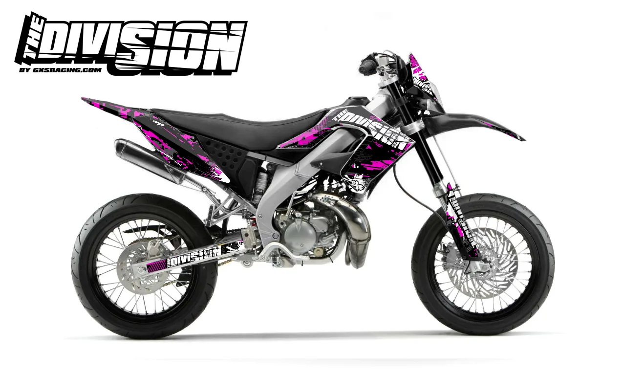 Kit déco Kit DÉCO DERBI DRD PRO 2006-2009 THE DIVISION