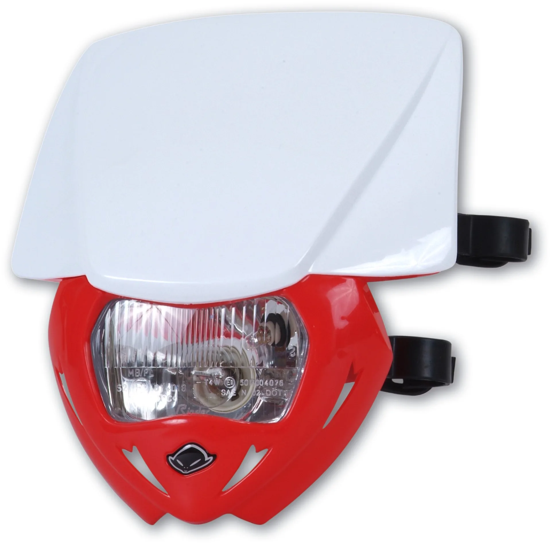 Kit déco Phare Panther bicolore 12V 35/W (homologué) PF01709 — blanc/rouge
