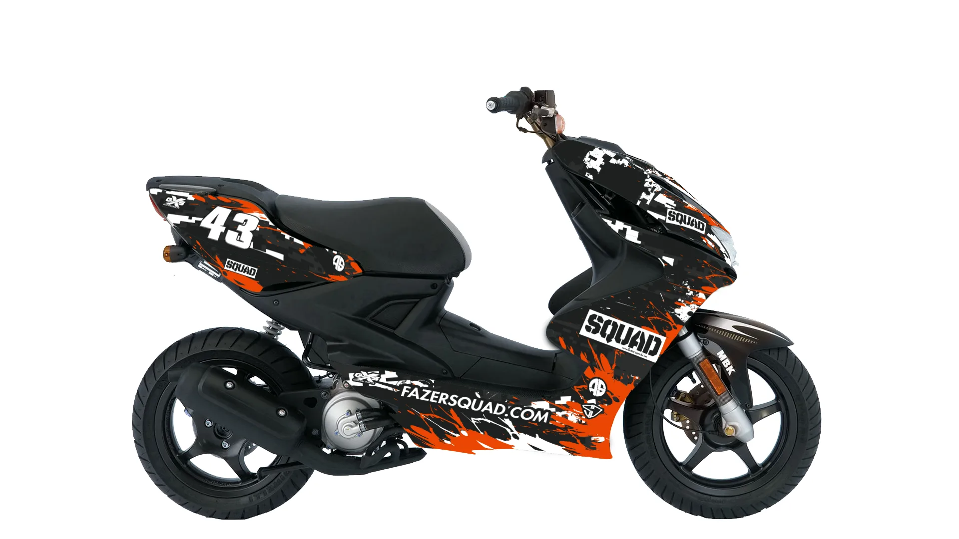 Kit déco Kit Déco MBK Nitro avant 2012 SQUAD Camo