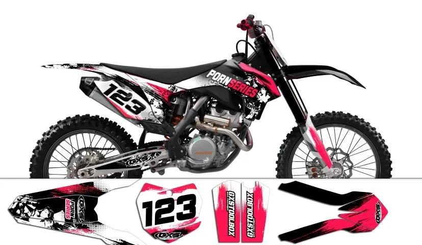 Kit déco KTM SX/SX-F 2013-2014 PornSeries