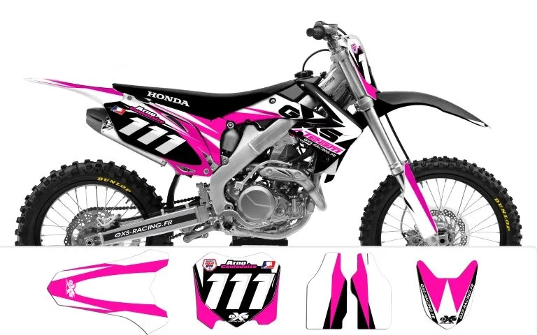 Kit déco Kit déco Honda CRF250-450 2009-2012 TEAM GXS