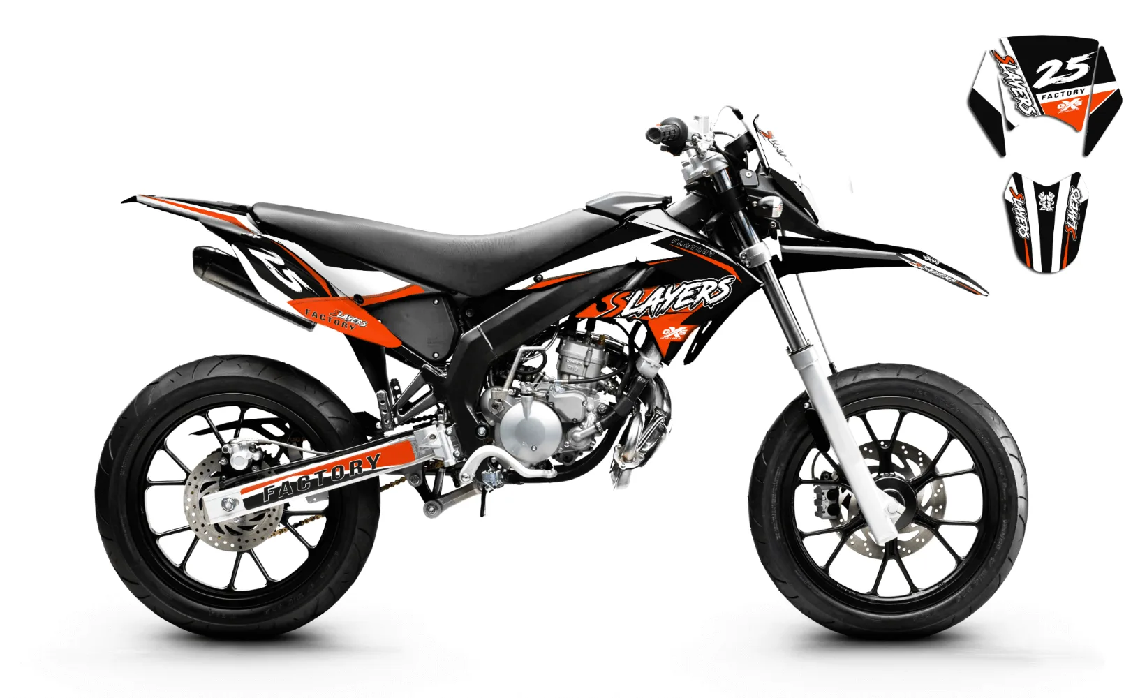 Kit Déco Derbi DRD X-Treme 2011-2018 SLAYERS