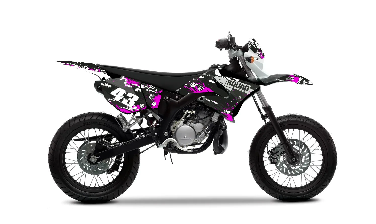 Kit déco Kit Déco Yamaha DT SQUAD Camo